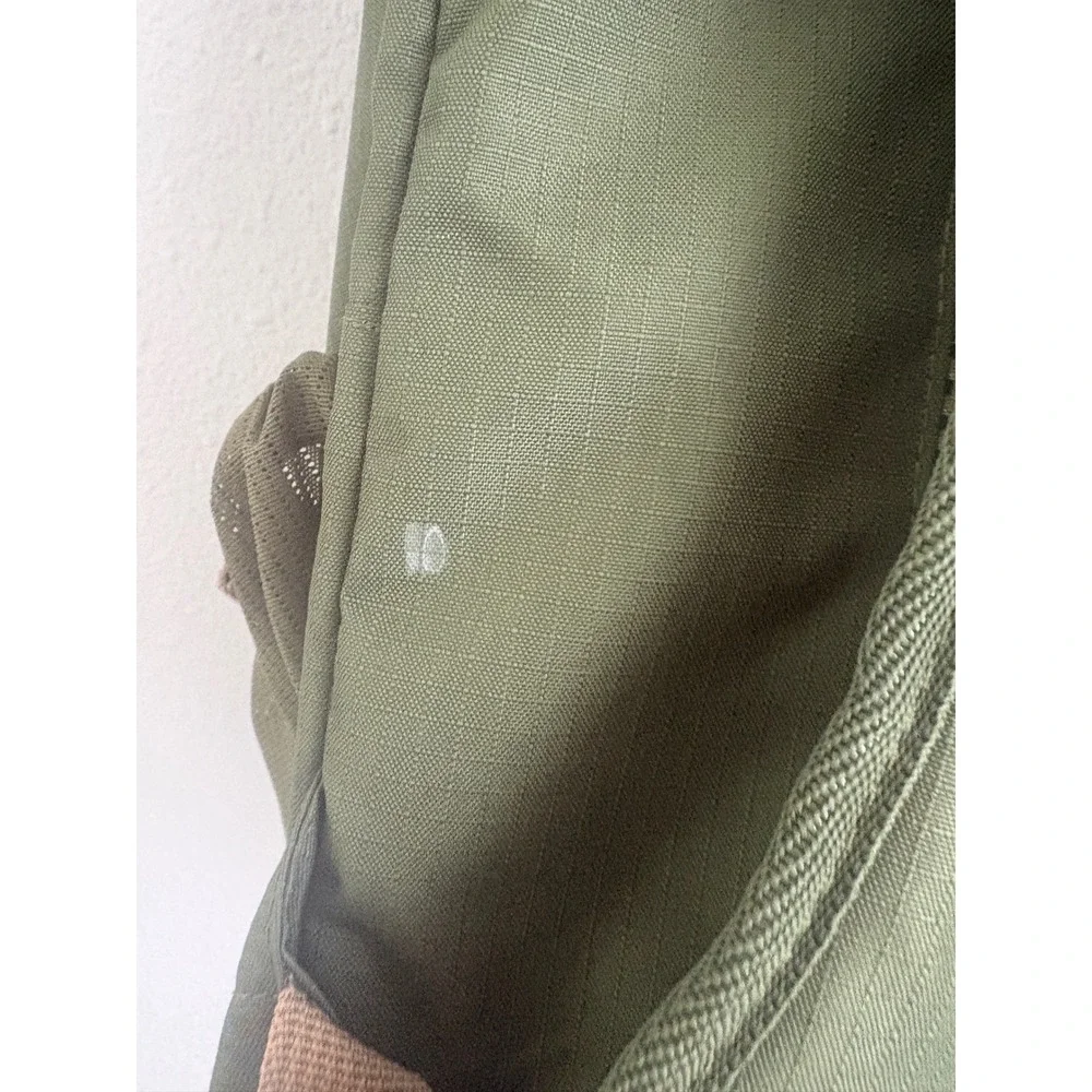 Embark Olive Green Ripstop Laptop Backpack Multi-Pocket Travel School Bag Mens
